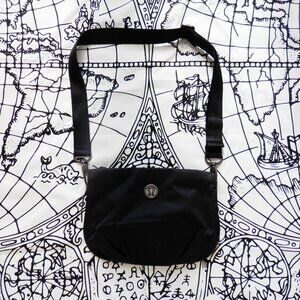 Lululemon || Black Crossbody and Waist Bag